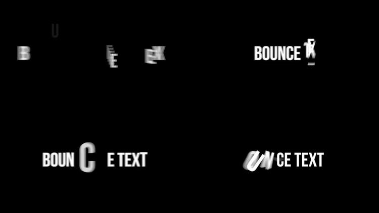 50+ 弹跳文本动画fcpx视频模板