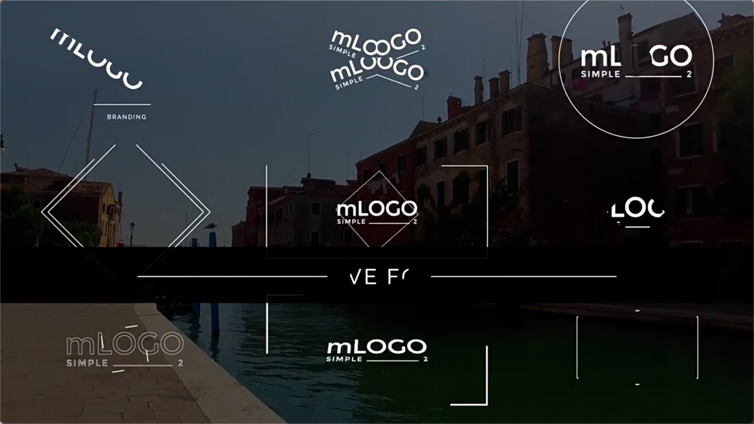 FCPX插件-30个优雅简洁LOGO小片头动画预设 mLogo Simple 2