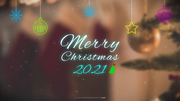 圣诞标题fcpx视频模板