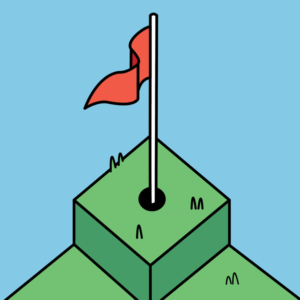 高尔夫之巅 Golf Peaks for mac(创意高尔夫游戏)