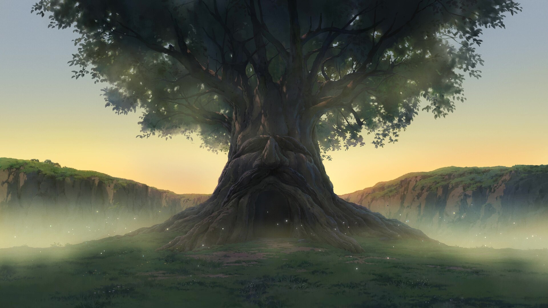 塞尔达传说奇幻的树4k高清动态壁纸