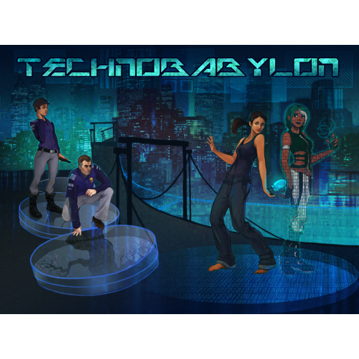 科技巴比伦Technobabylon for mac(赛博朋克像素风冒险游戏)