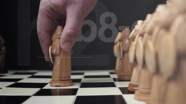 国际象棋入门fcpx视频模板