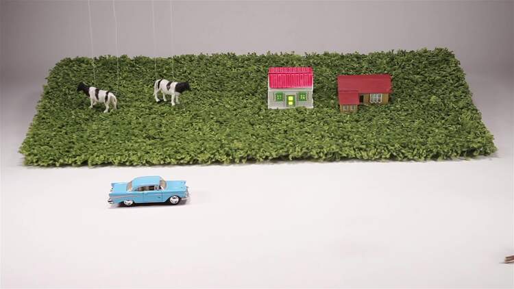 3D乡村氛围场景动画fcpx视频模板