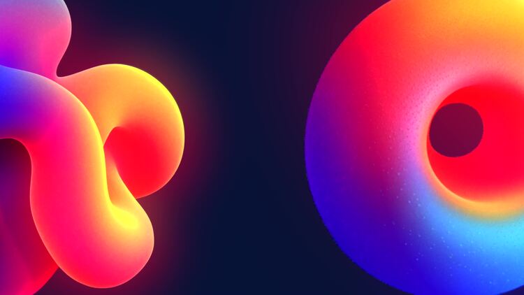 设计师 UI 抽象 3D 拖放区fcpx视频模板