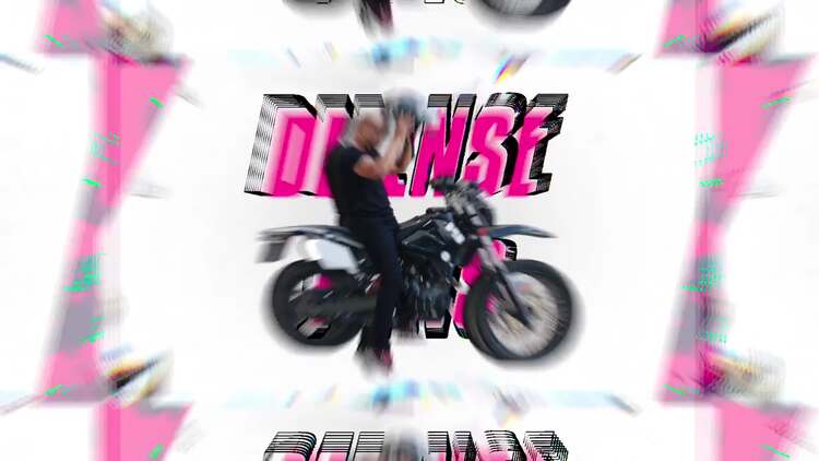 运动动作动画fcpx视频模板