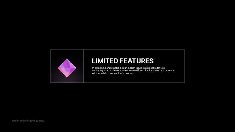 独特卡牌fcpx视频模板