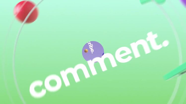 趣味十足的渲染效果fcpx视频模板