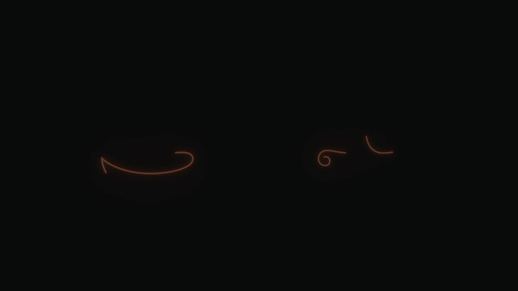 排灯节霓虹灯元素fcpx视频模板