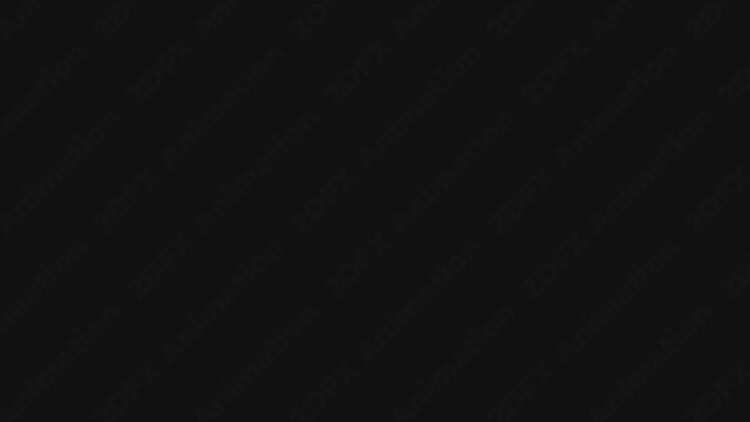 爱心云朵动画fcpx视频模板