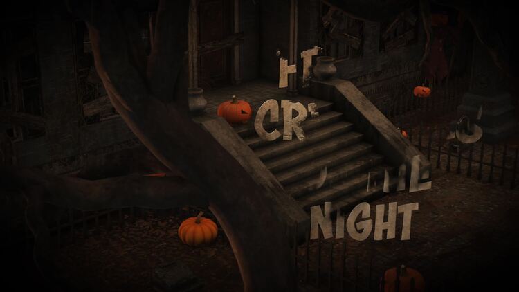 万圣节快乐简介AE视频模版