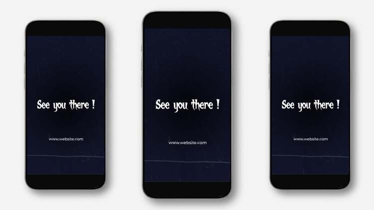 儿童万圣节派对请柬PR模板