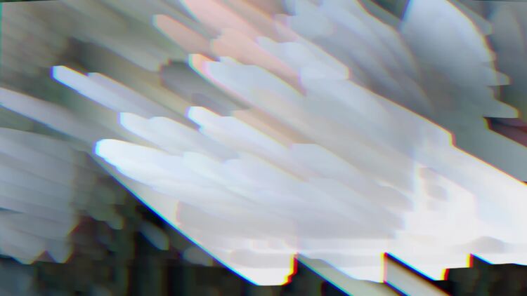 像素冲击过渡fcpx视频模板