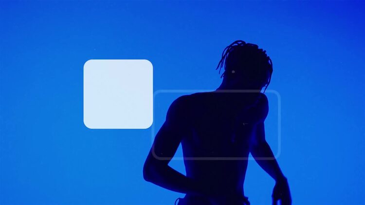 二维码标题fcpx视频模板