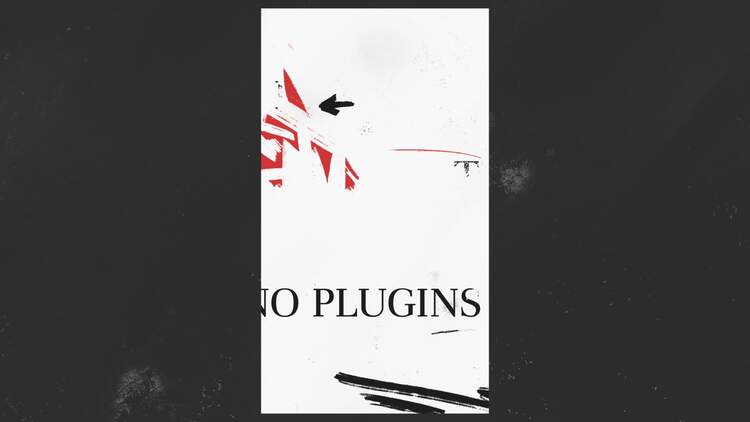 轻摇滚乐简介AE视频模版