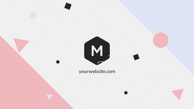 创意标志动画fcpx视频模板