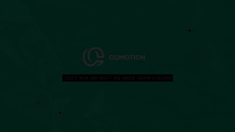 时尚幻灯片动画fcpx视频模板