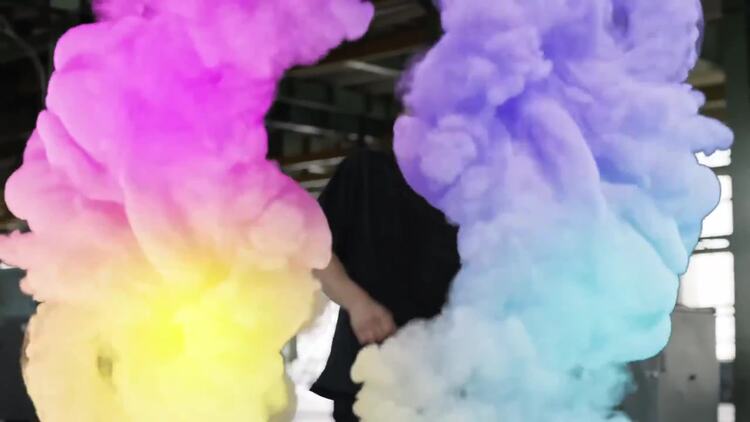 烟雾和火焰过渡fcpx视频模板