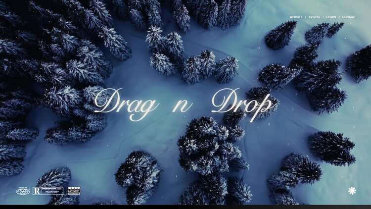 圣诞灯光过渡PR模板