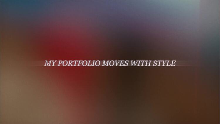 文字动态动画PR模板