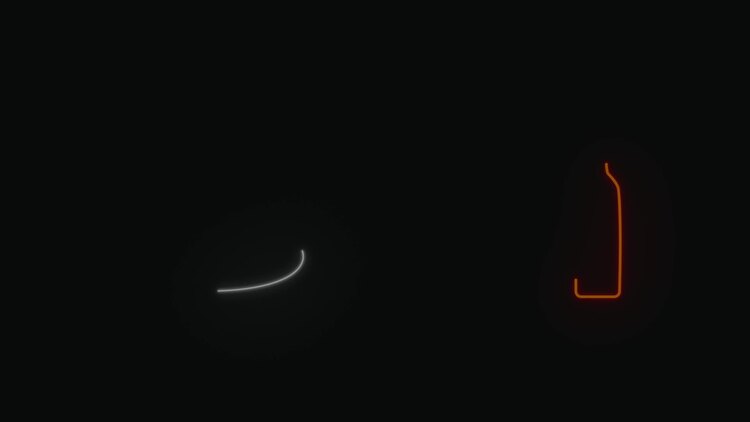 感恩节霓虹元素fcpx视频模板