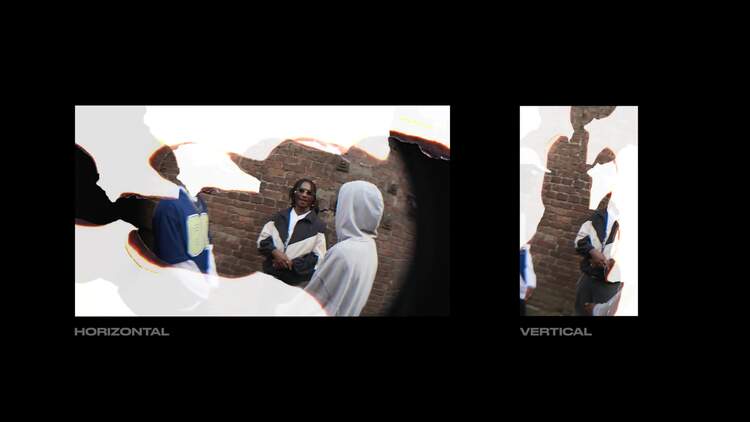 烧焦的纸张边缘过渡AE视频模版