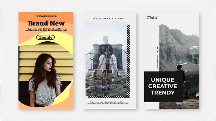 精美快拍模板动画fcpx视频模板