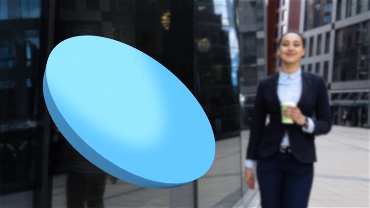 极简3D标志动画fcpx视频模板