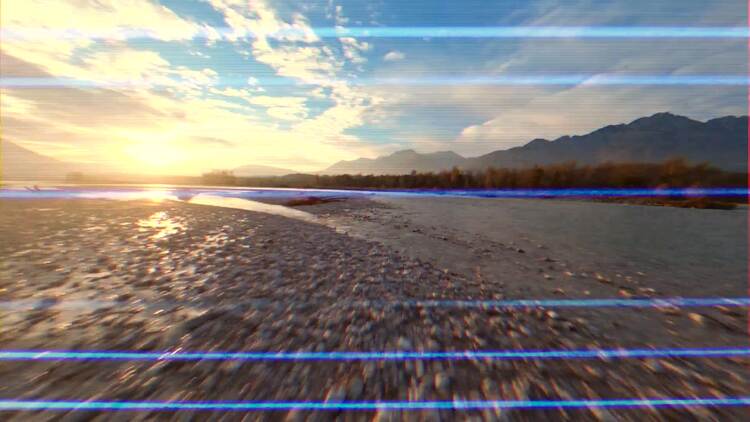 模拟信号电视转换fcpx视频模板