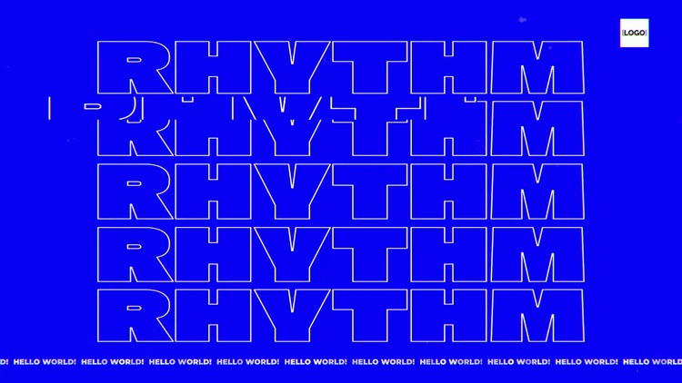 动态节奏引子fcpx视频模板