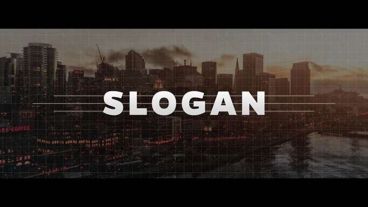 时尚的转场效果动画fcpx视频模板