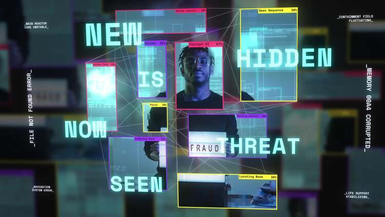 数字扫描标题包fcpx视频模板