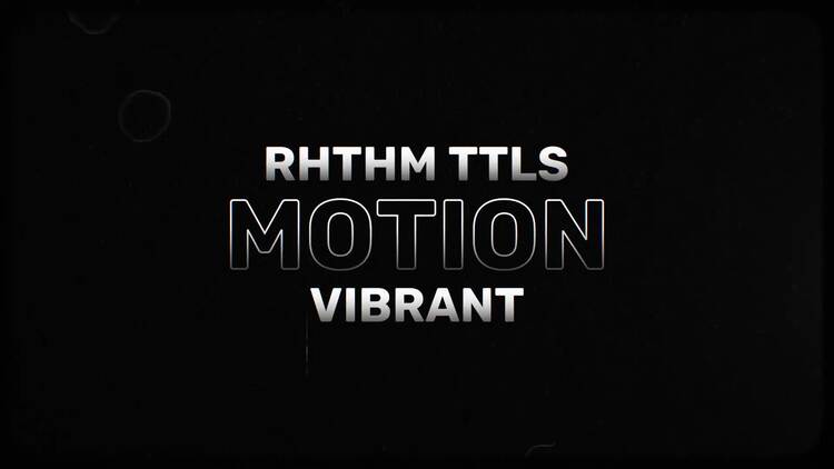 动态文本标题fcpx视频模板