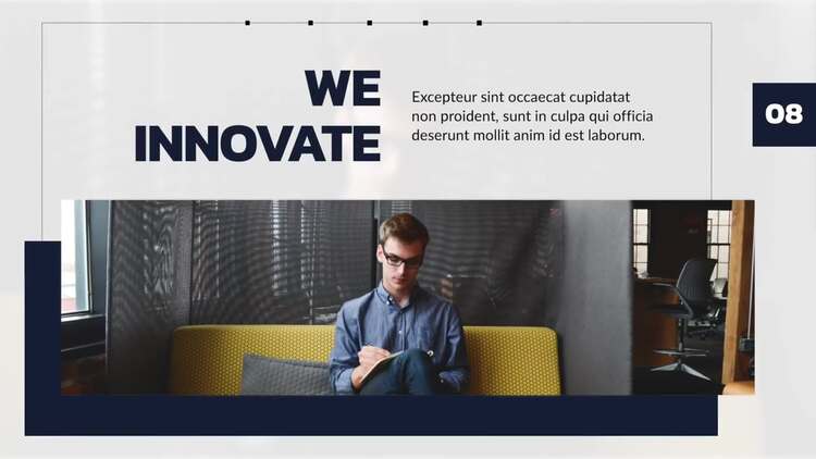 现代流畅 - 企业fcpx视频模板