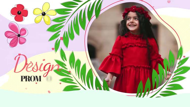 灯光幻灯片fcpx视频模板