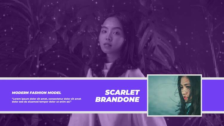 大图下方三分之一字幕 V1fcpx视频模板