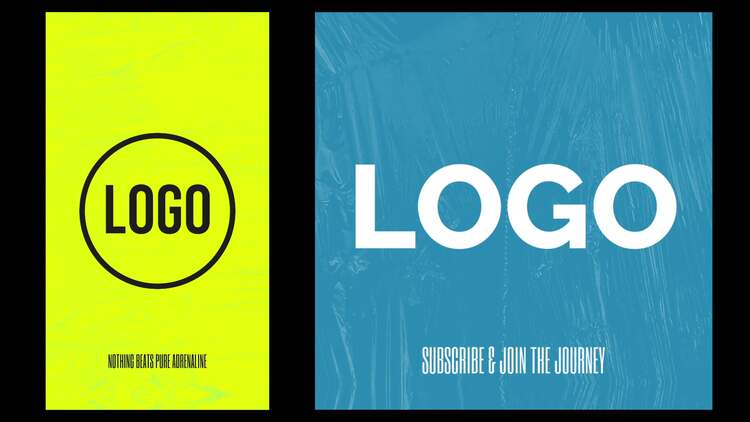 塑料质感动态揭示PR模板