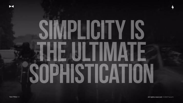 文本标题fcpx视频模板