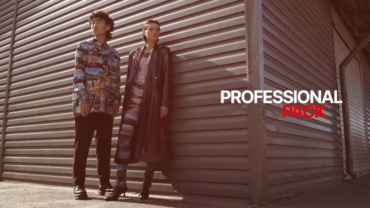 漏光效果AE视频模版