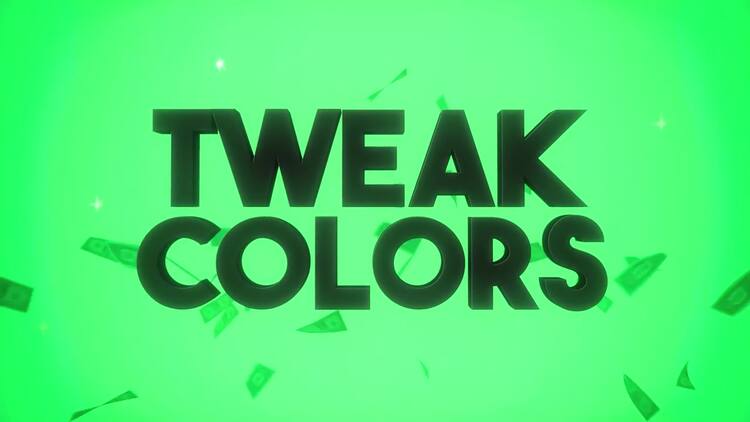 网络现金黑色星期五fcpx视频模板