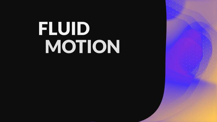 液体彩色动画fcpx视频模板