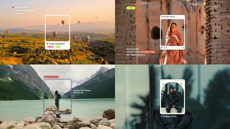 位置排版fcpx视频模板
