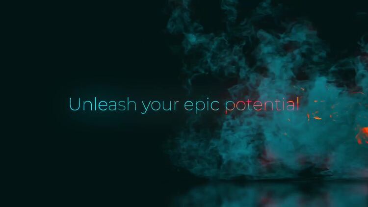 火焰马标志揭晓fcpx视频模板