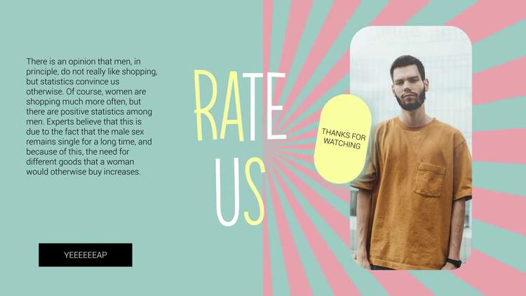 复古购物幻灯片动画fcpx视频模板