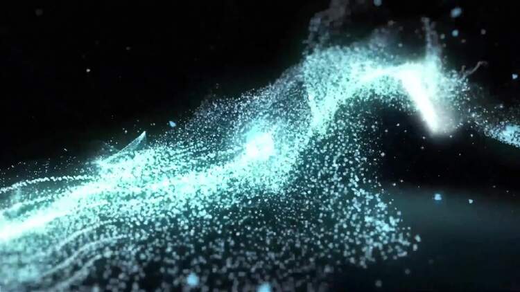 超棒的粒子标志AE视频模版