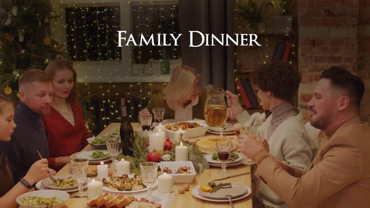 圣诞魔法标题fcpx视频模板