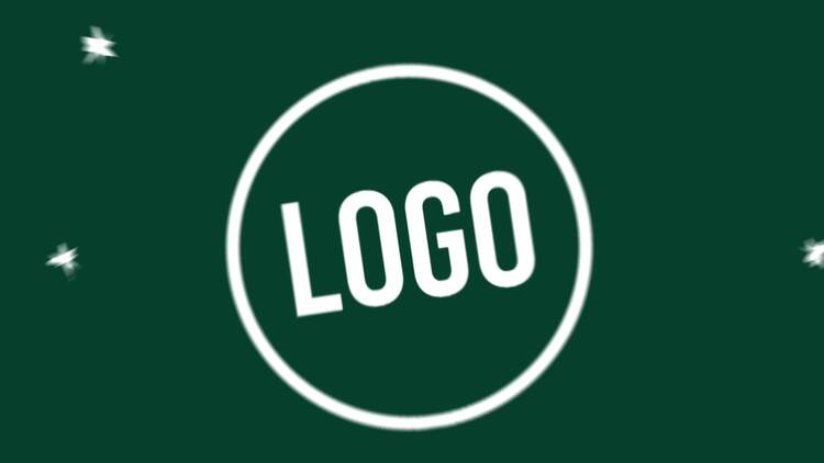 可爱的圣诞节假日介绍PR模板