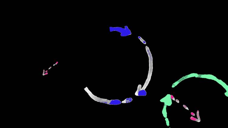 趣味涂鸦箭头PR模板