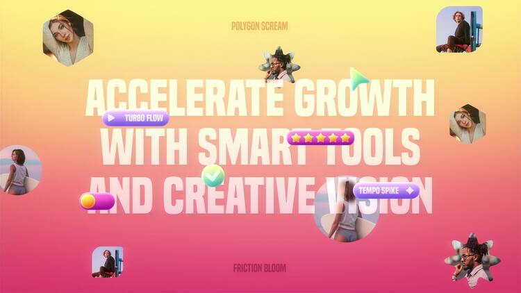 Hype Rush 开场AE视频模版