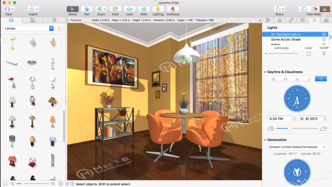 mac版live home 3d pro-Live Home 3D Pro for mac(3D家居设计软件) – Mac下载插图11